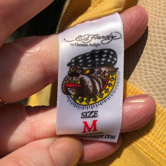 Sparkly Ed Hardy Tshirt Medium - Picture 4 of 4